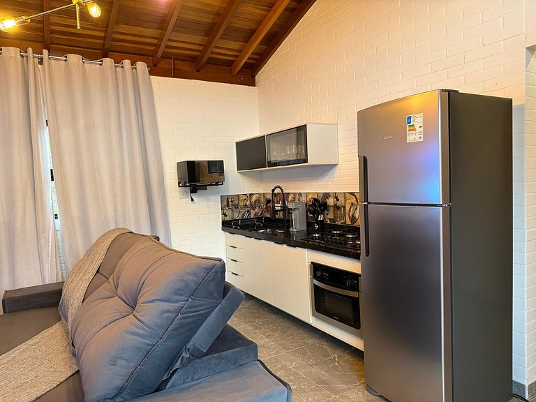Chalé Aconchegante com Jacuzzi Privativa IIII