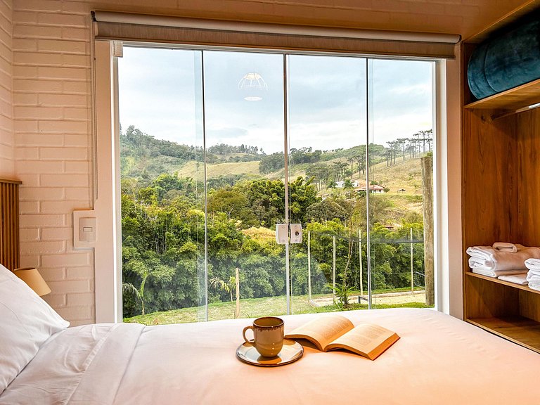 Chalé Aconchegante com Jacuzzi Privativa I