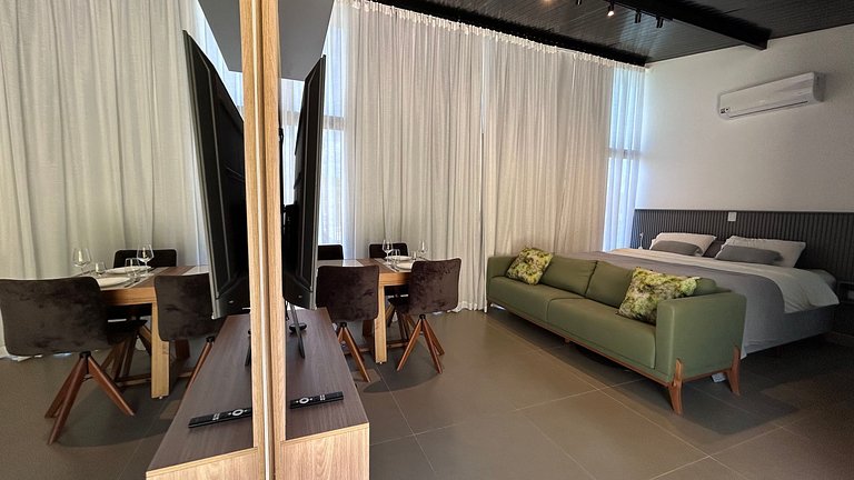 Cabana Romântica com Helicóptero
