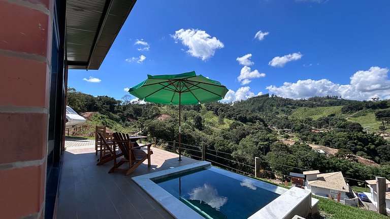 Cabana Romântica com Helicóptero