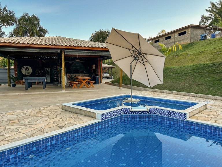 Cabana Romântica com Helicóptero