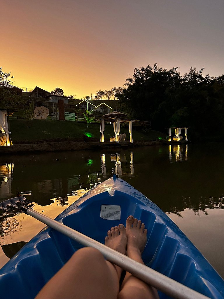 Cabana Romântica no Helicóptero