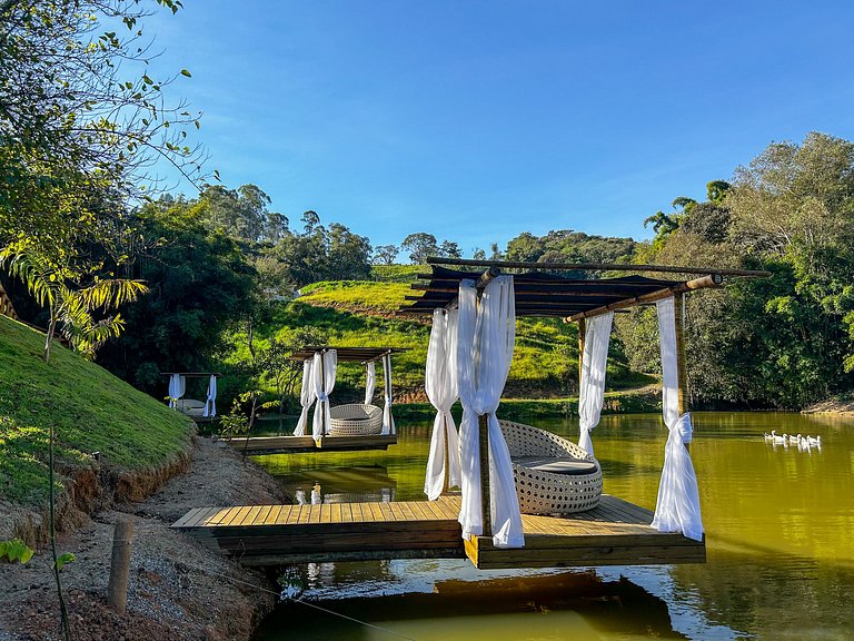 Cabana Romântica no Helicóptero