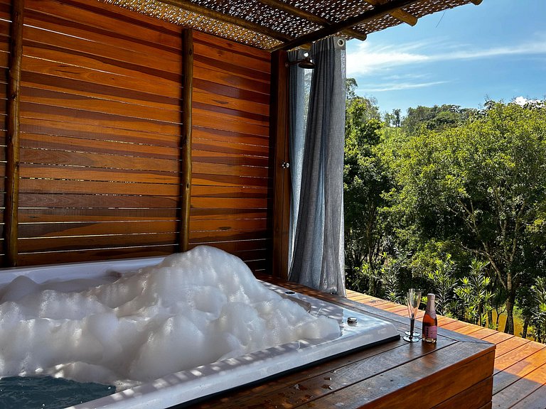 Chalé Paris com Jacuzzi Privativa