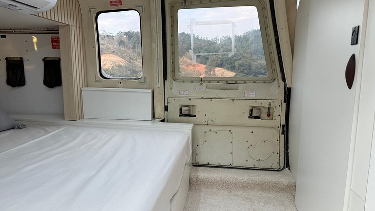 Cabana Romântica no Helicóptero