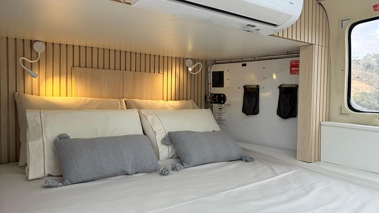 Cabana Romântica no Helicóptero