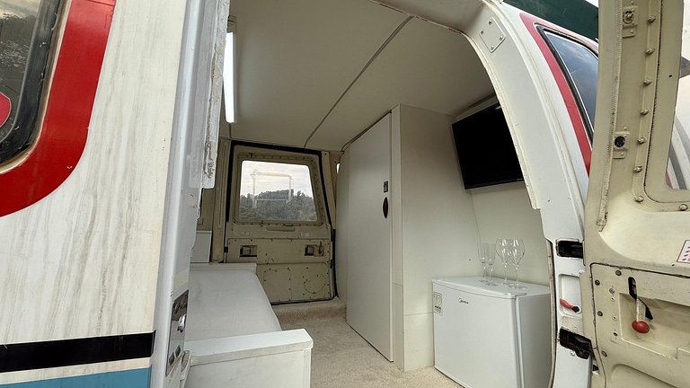 Cabana Romântica no Helicóptero