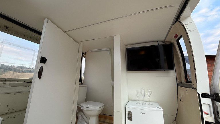 Cabana Romântica no Helicóptero