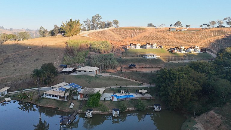 Cabana Romântica no Helicóptero