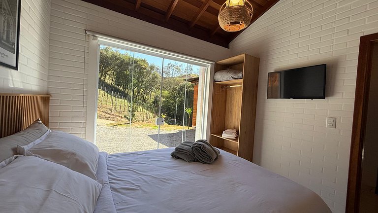 Chalé Aconchegante com Jacuzzi Privativa I